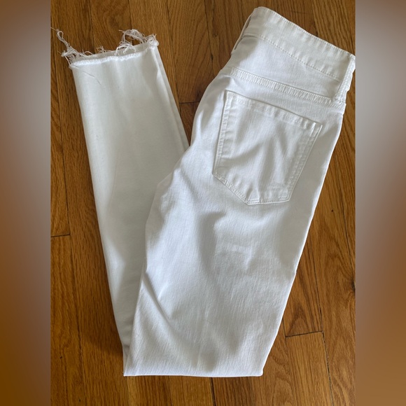 Lucky Brand Bridgette High Rise Skinny Jeans White Size 4/27 - Picture 1 of 10